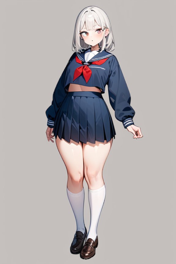 制服のプロンプト