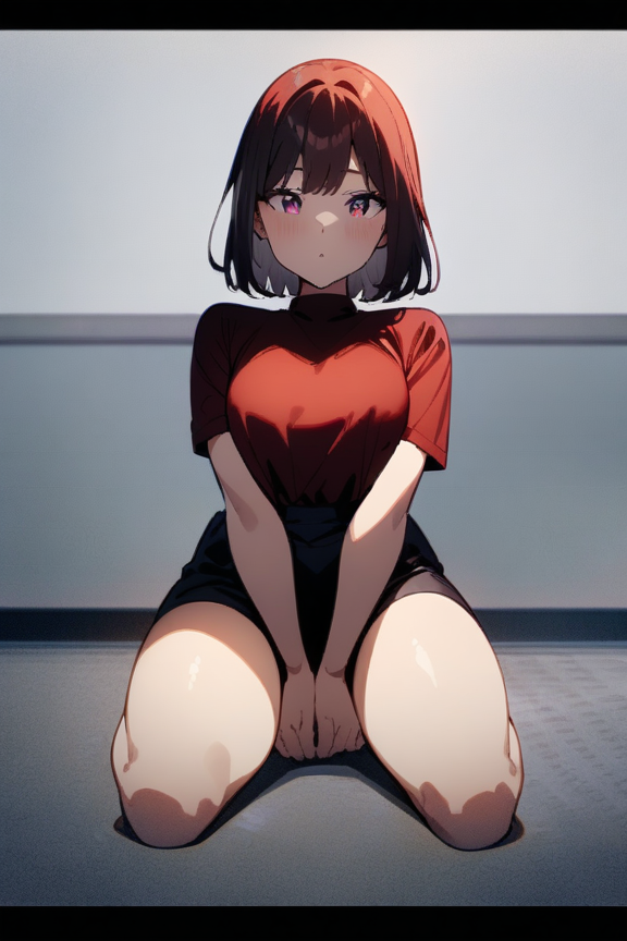 正座になる体育座りのプロンプト