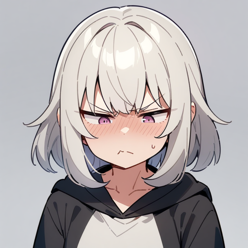 軽くむっとするのプロンプト