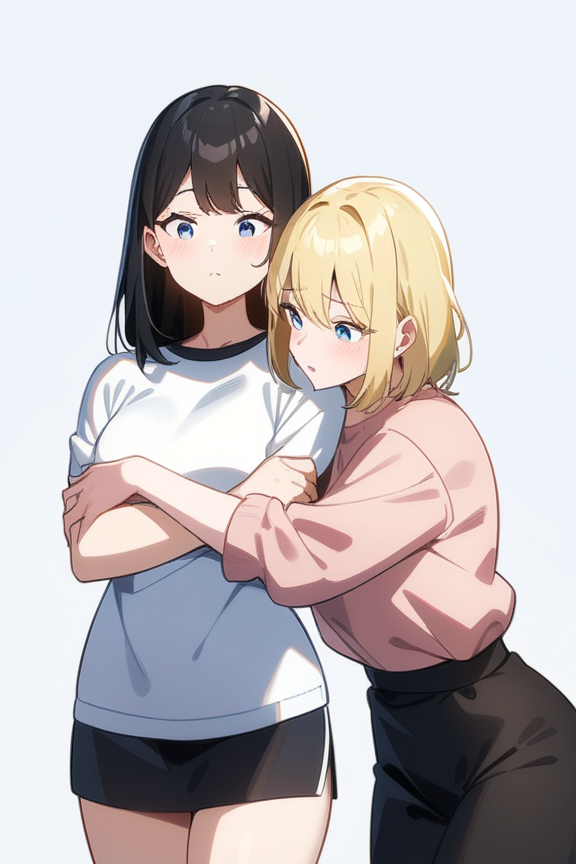 二の腕をつかむのプロンプト